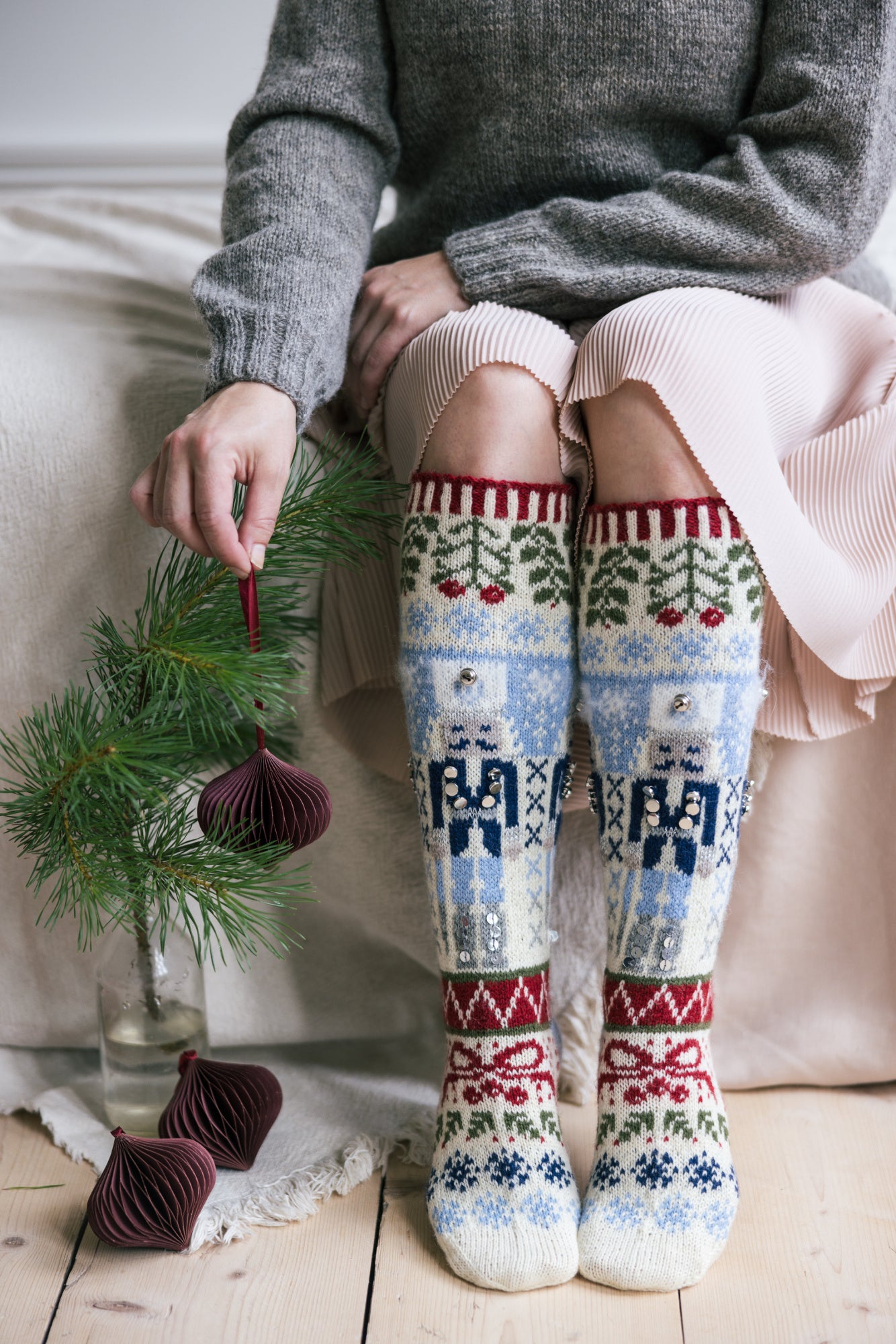 Pähkinänsärkijä sukkaboksi