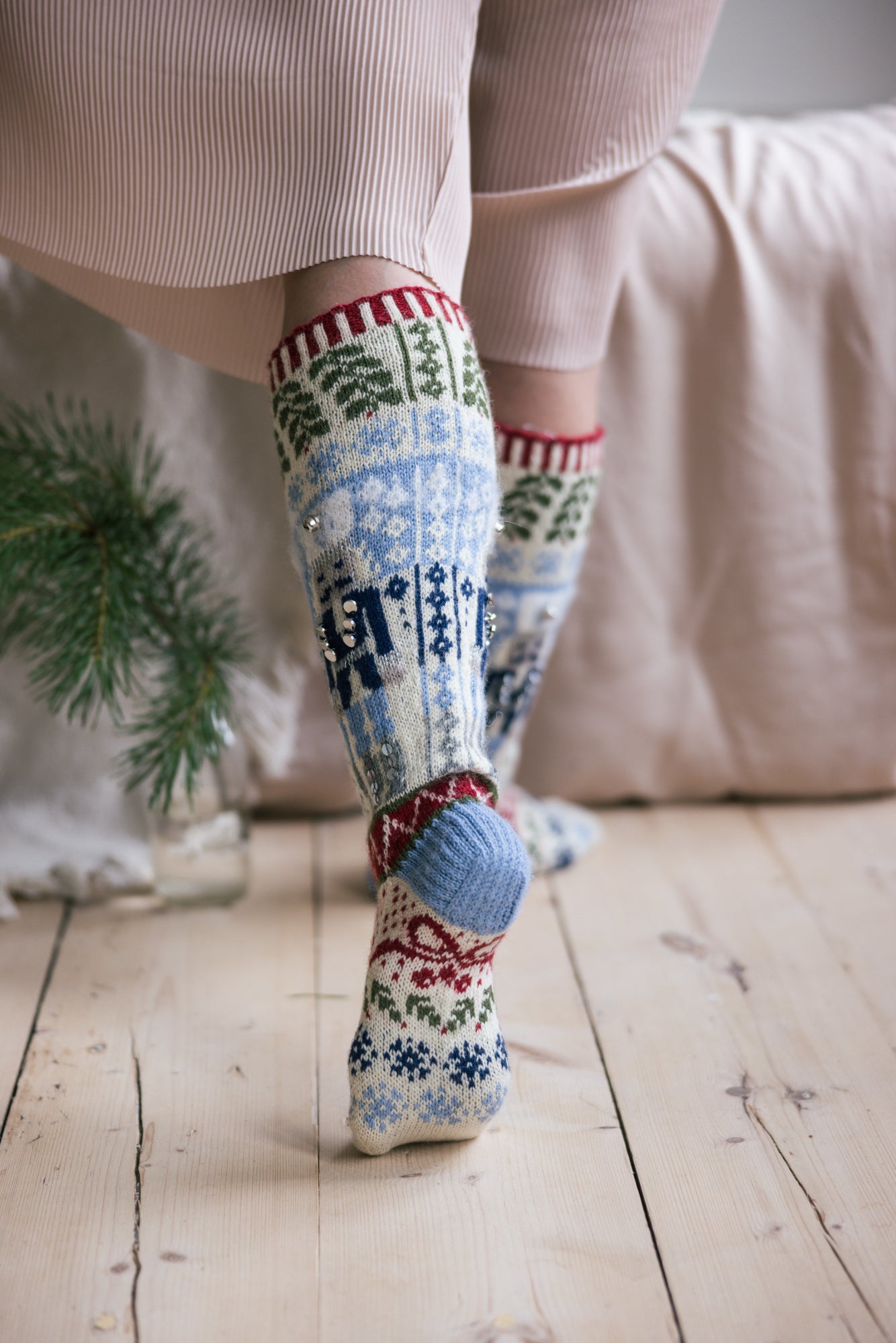 Pähkinänsärkijä sukkaboksi