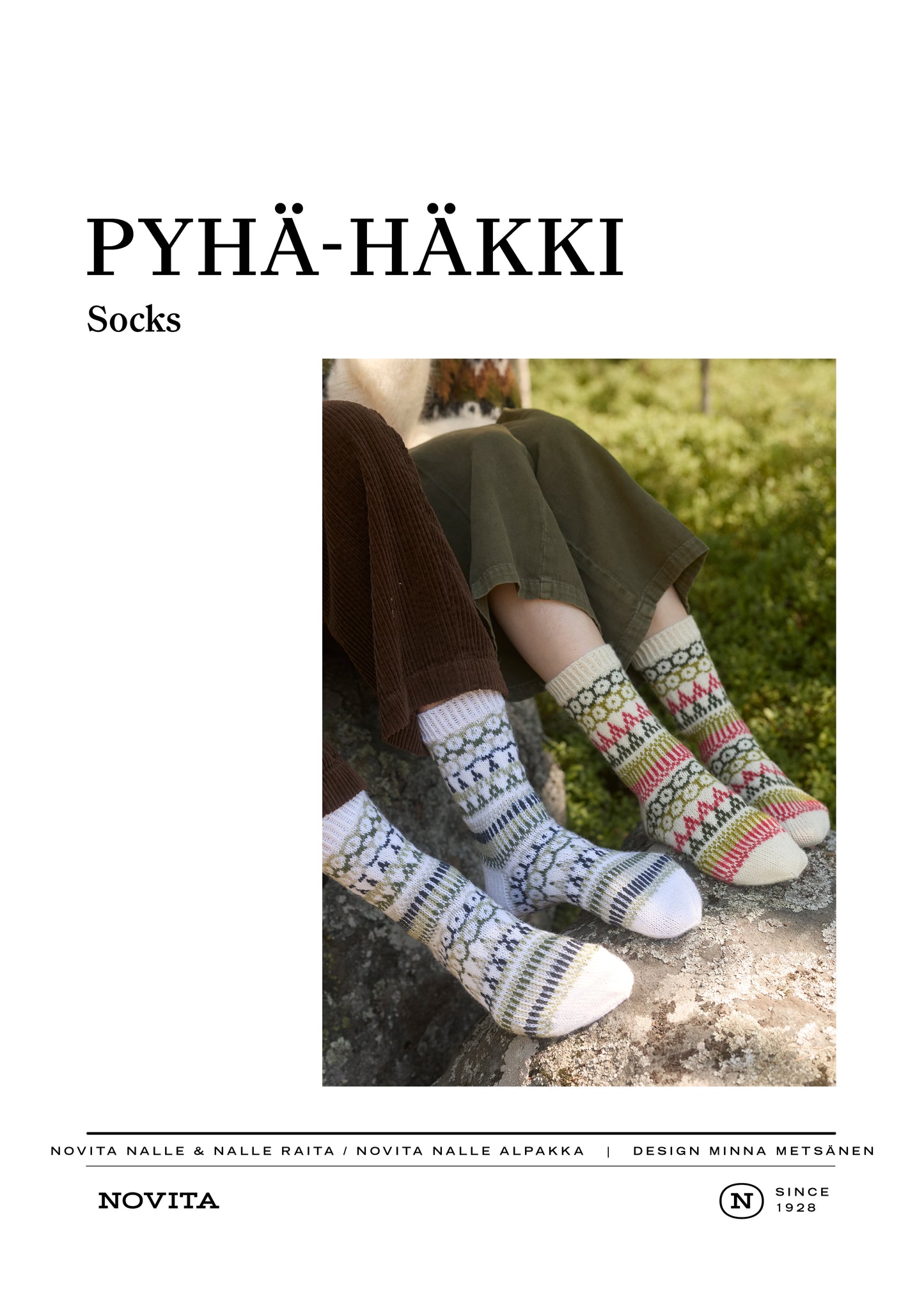 Downloadable pattern: Pyhä-Häkki Socks (FIN/ENG, Autumn 2026)