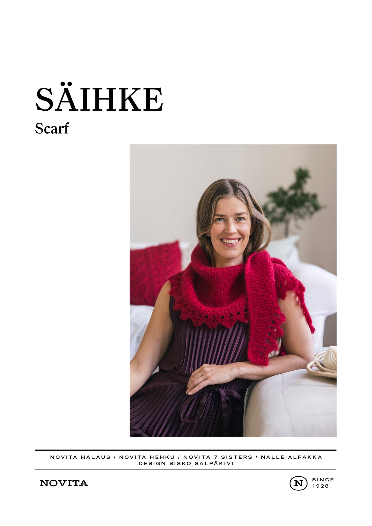 Downloadable pattern: Säihke Scarf (FIN/ENG)