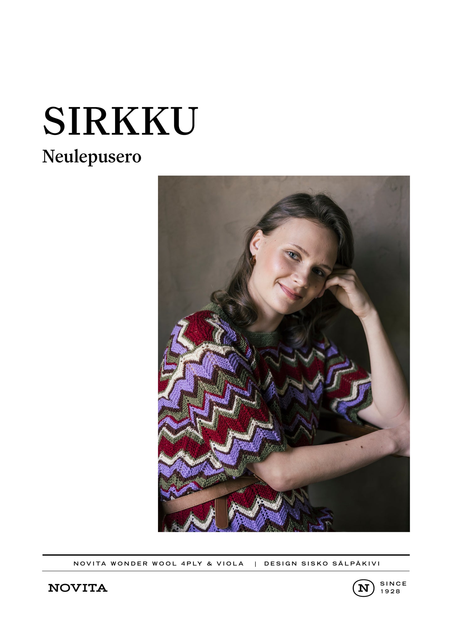 Ladattava ohje: Sirkku-neulepusero (FIN/SWE/ENG)