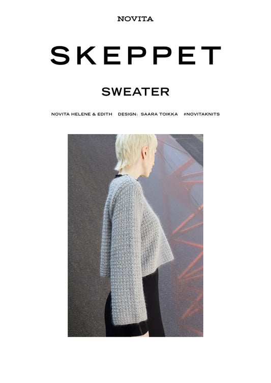 Downloadable pattern: Skeppet sweater (Autumn 2025) FIN/SWE/ENG