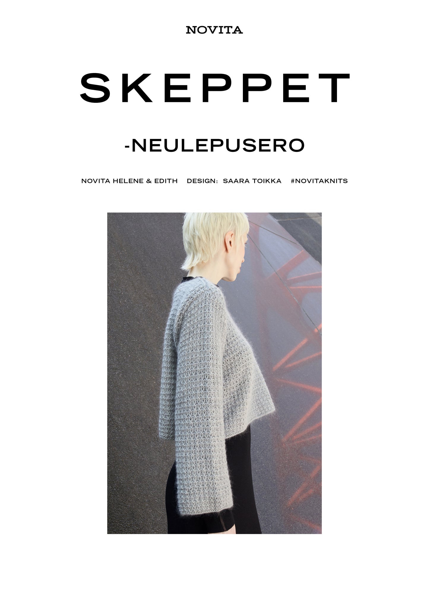 Downloadable pattern: Skeppet sweater (Autumn 2025) FIN/SWE/ENG