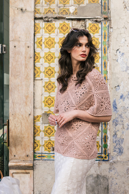 Downloadable pattern: Uva Crocheted Top