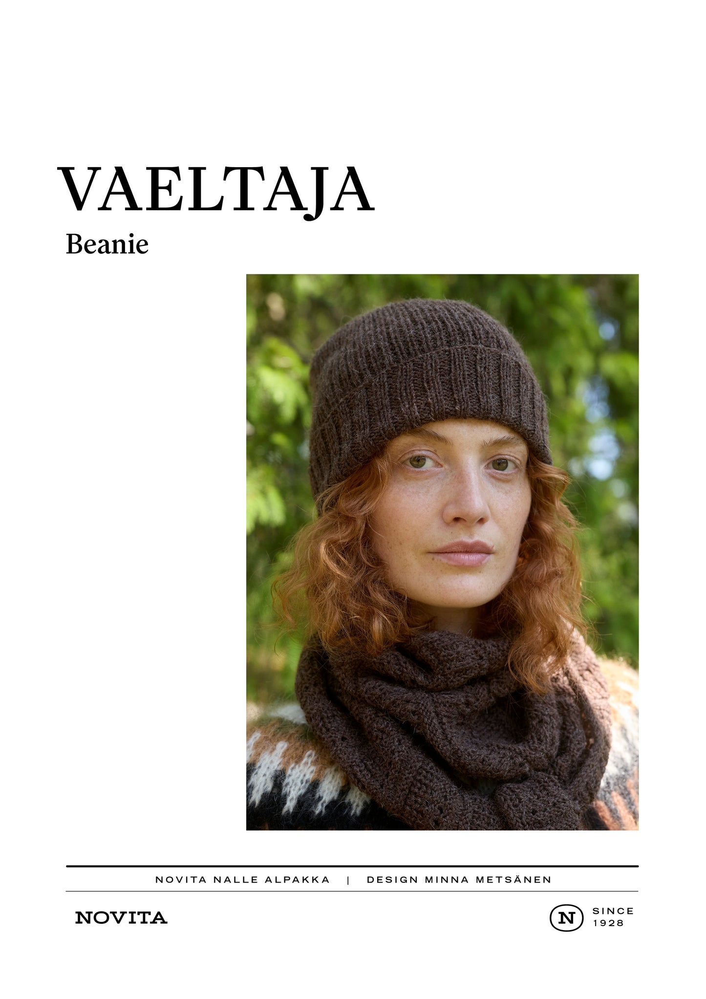 Downloadable pattern: Vaeltaja Hat (FIN/ENG, Autumn 2026)
