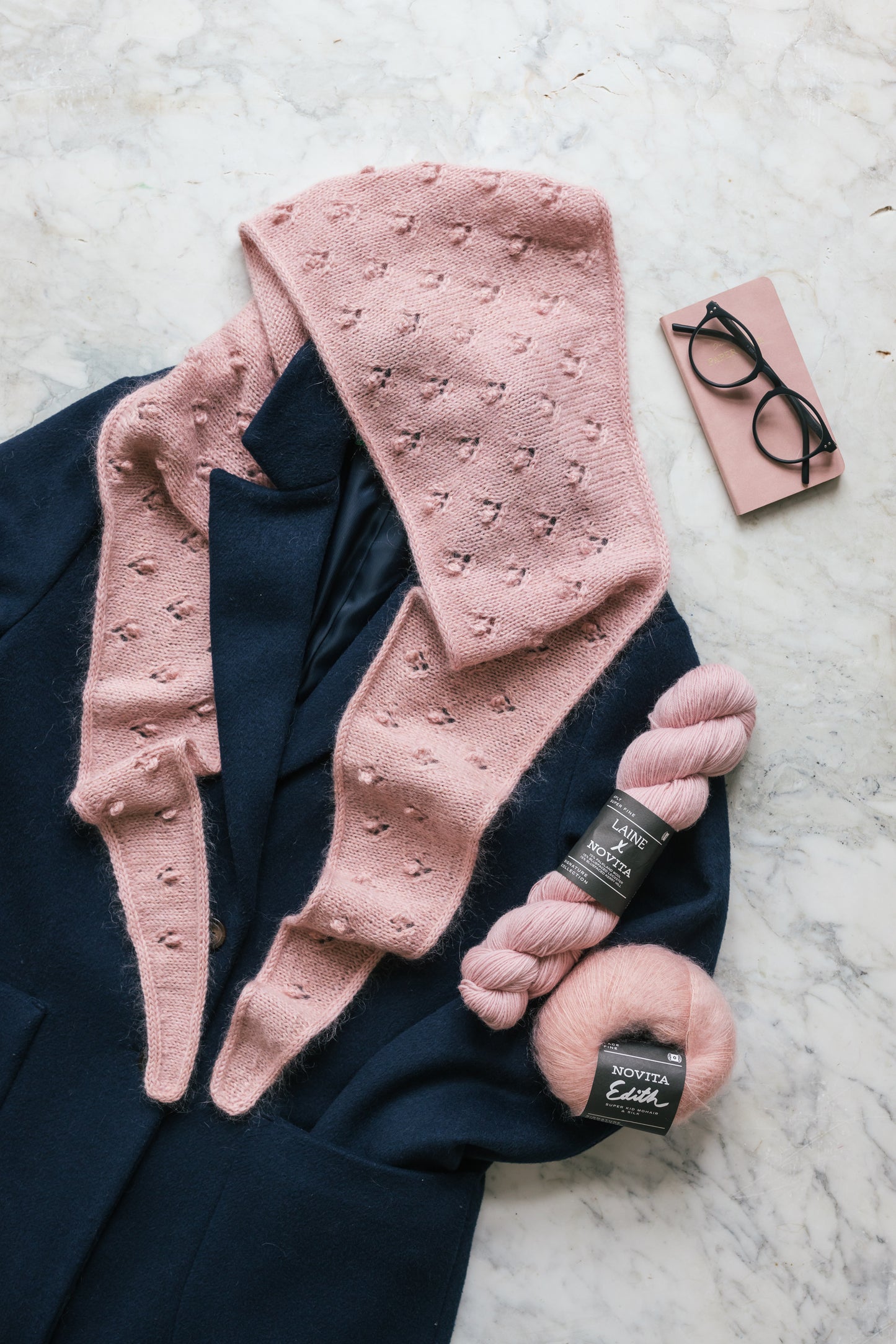 Huima-neulehuivi (Laine 4 PLY & Edith)