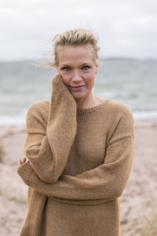 Downloadable pattern: Kaarna Dress (Novita Spring 2025)