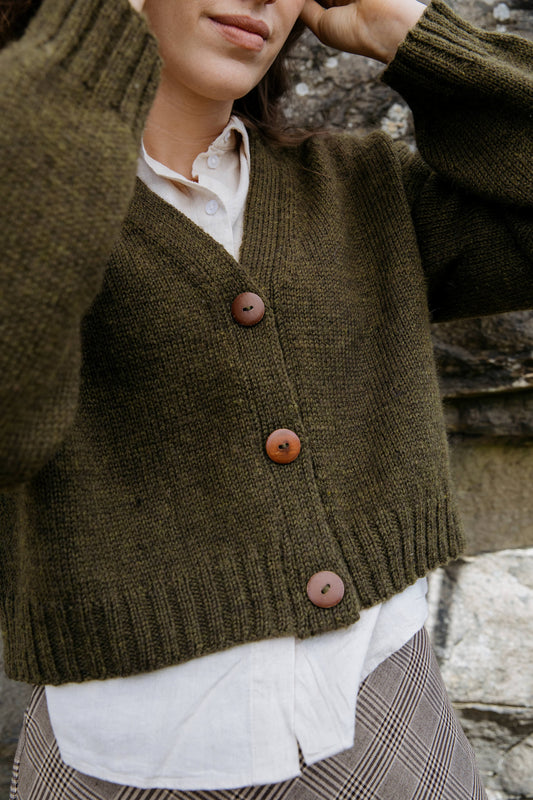 PDF: Mosspath-cardigan by Jonna Helin (FIN/SWE/ENG)