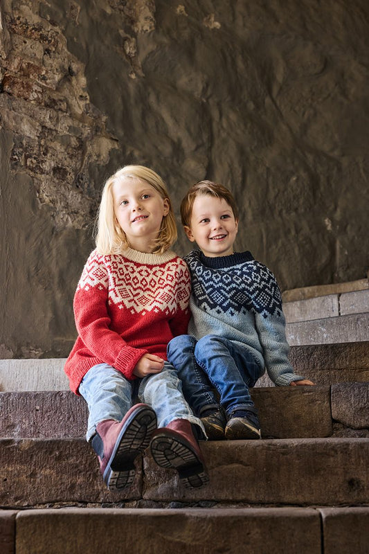 Downloadable pattern: Nerida Sweater Mini (Novita Essentials)