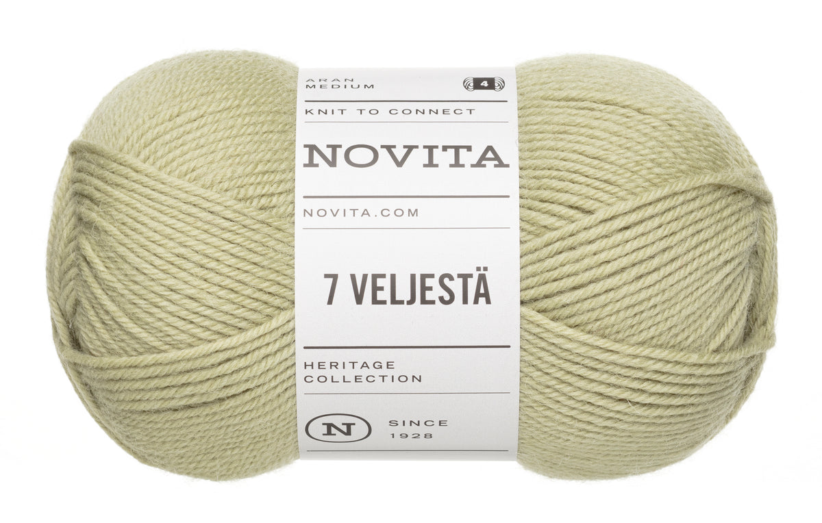 Novita 7 Veljestä villasekoitelanka