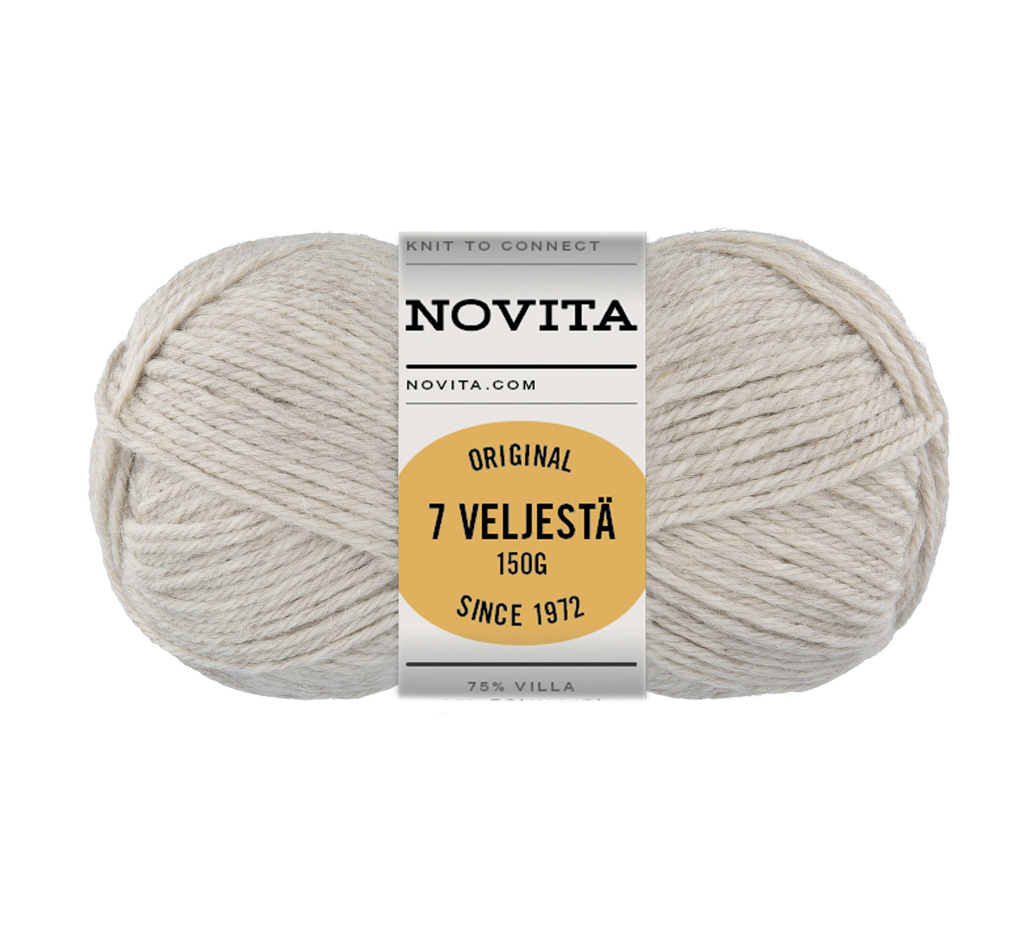 Novita 7 Veljestä Original 150 g villasekoitelanka