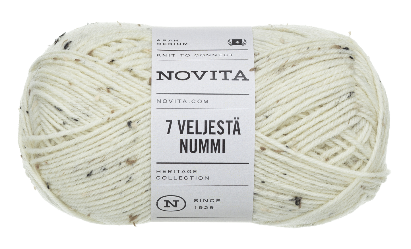 Novita 7 Veljestä Nummi 100 g villasekoitelanka
