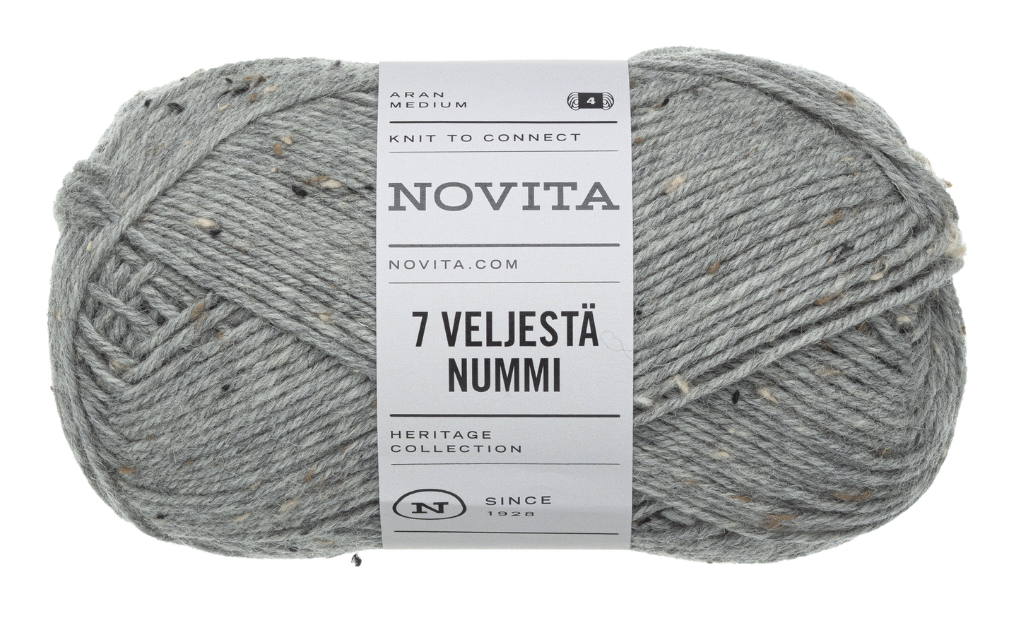Novita 7 Veljestä Nummi 100 g villasekoitelanka