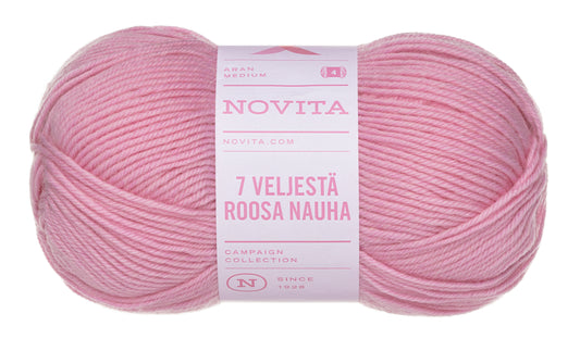 Novita 7 Veljestä Roosa Nauha