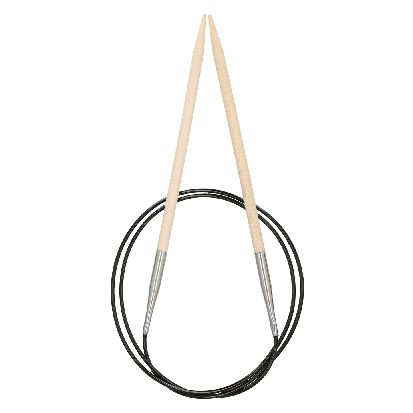 Novita rundstickor 80 cm björk 4.5 mm