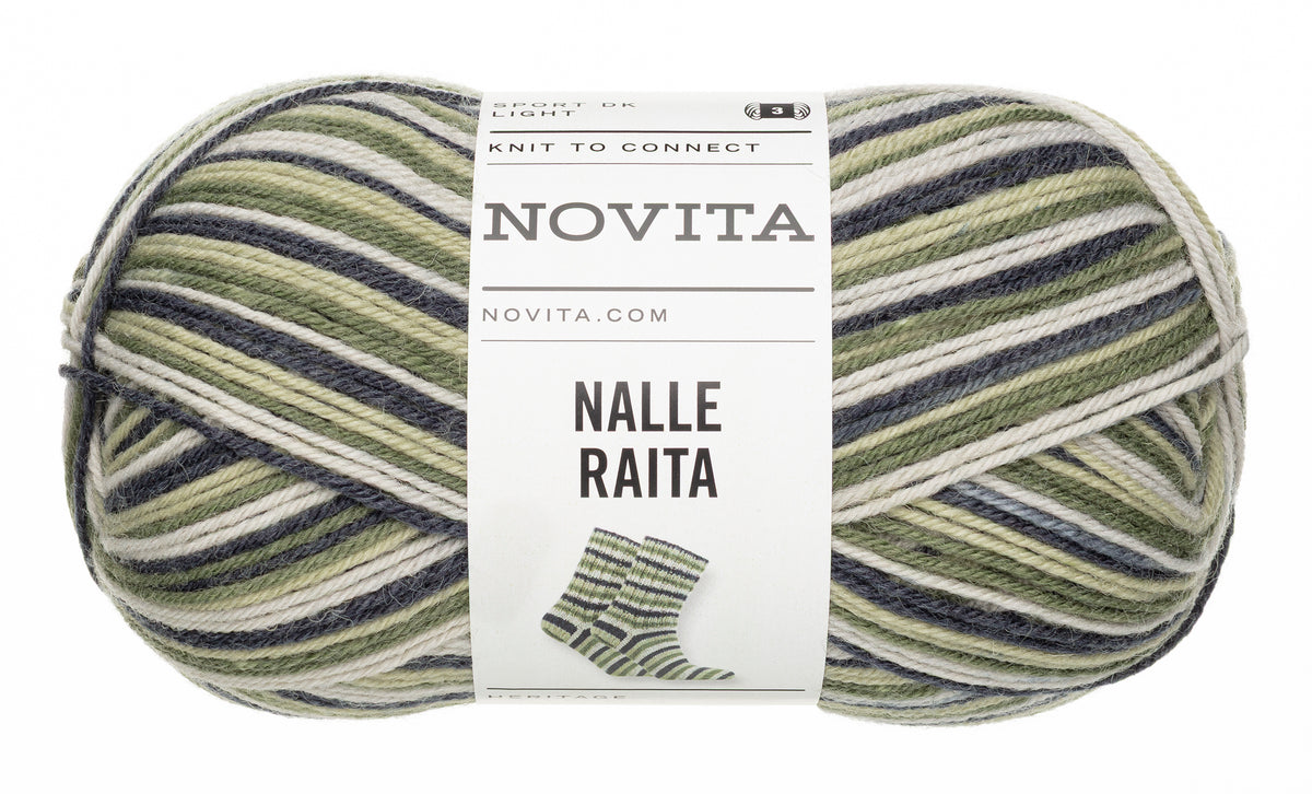Novita Nalle Raita 100 g villasekoitelanka