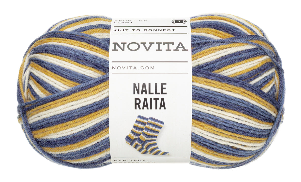 Novita Nalle Raita 100 g villasekoitelanka