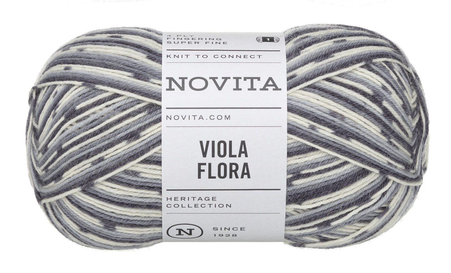 Novita Viola Flora 100 g villasekoitelanka