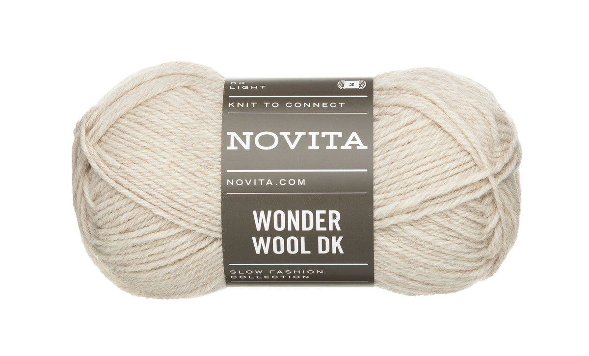 Novita Wonder Wool DK 50 g 100 % ullgarn
