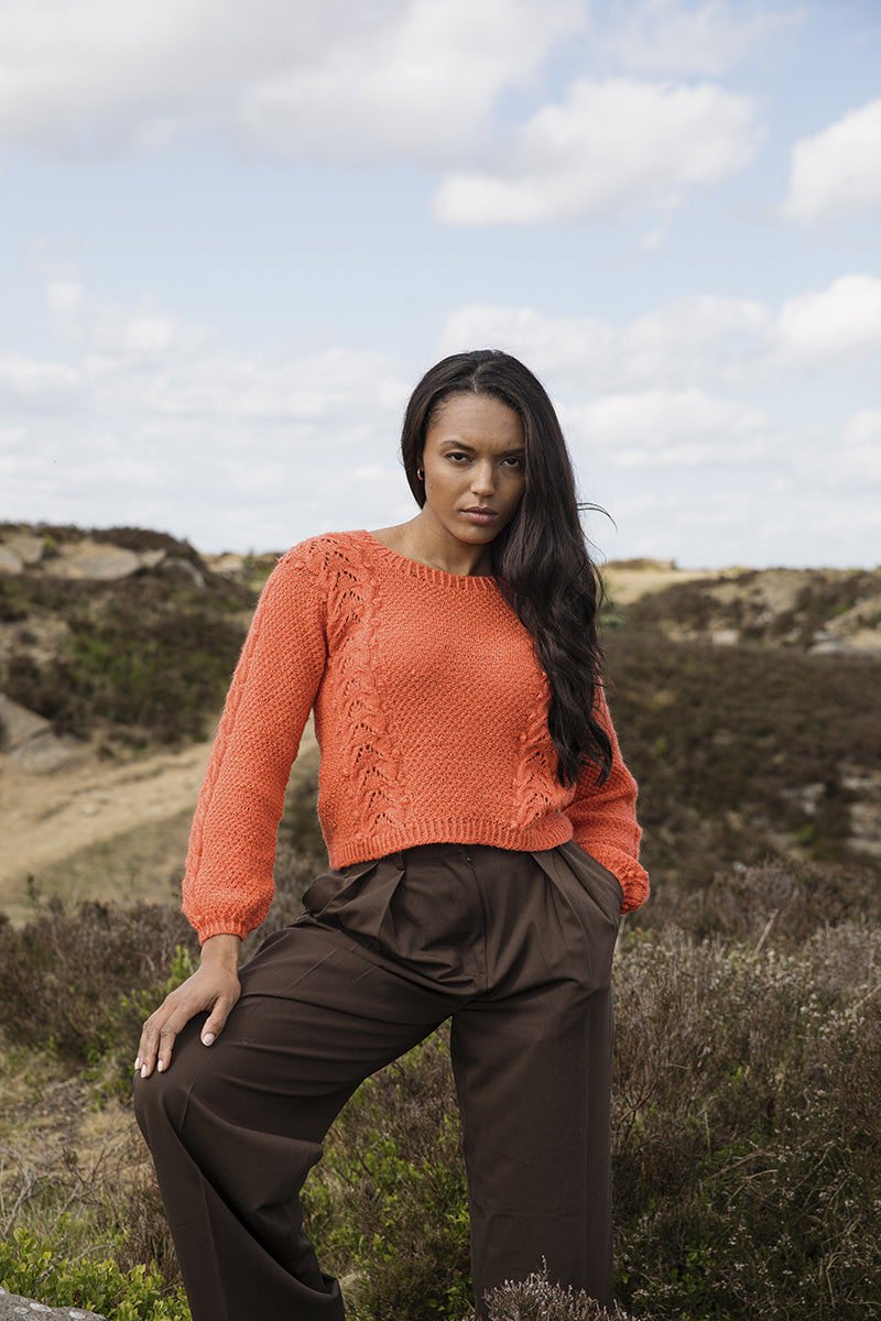 PDF: Rosy Cheeks Sweater by Novita Design Studio (FIN/SWE/ENG)
