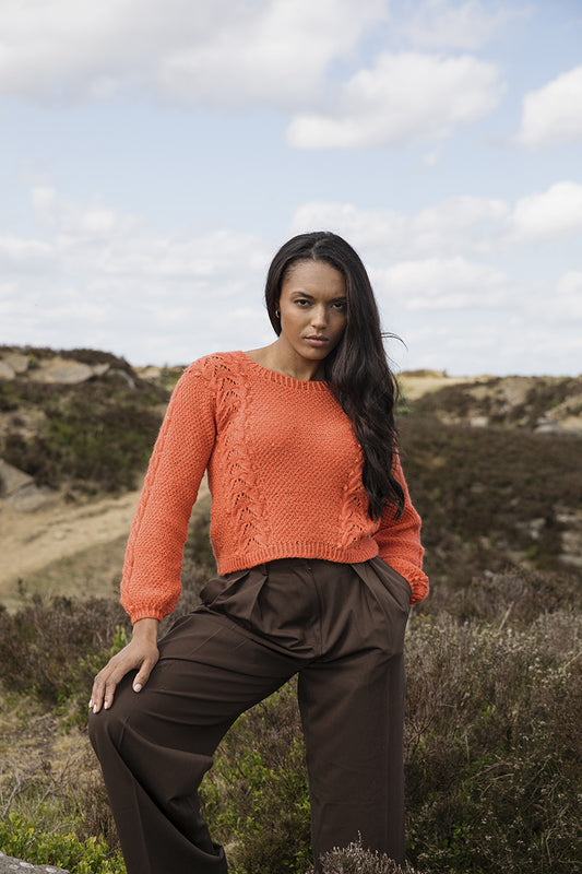 PDF: Rosy Cheeks Sweater by Novita Design Studio (FIN/SWE/ENG)