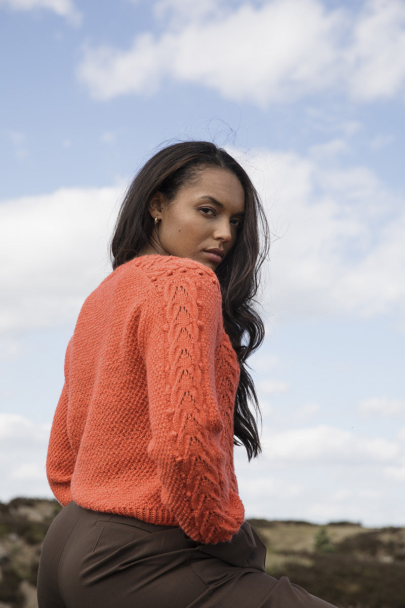 PDF: Rosy Cheeks Sweater by Novita Design Studio (FIN/SWE/ENG)