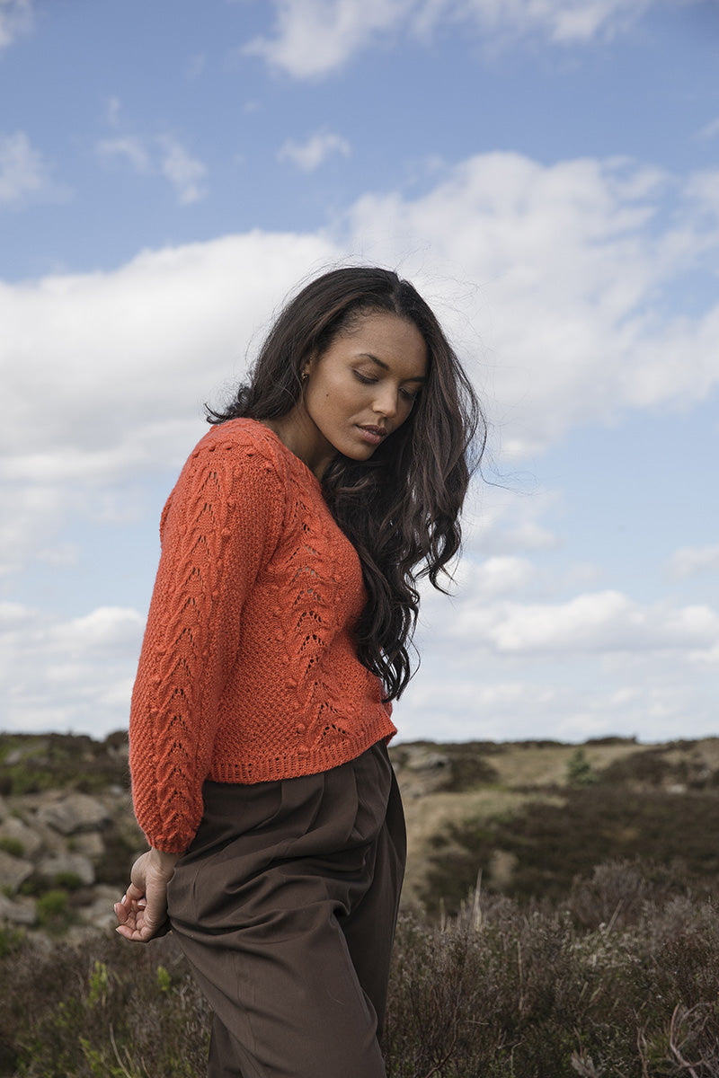 PDF: Rosy Cheeks Sweater by Novita Design Studio (FIN/SWE/ENG)