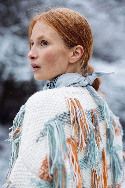 Downloadable pattern: Taival Cardigan (Novita Spring 2025)
