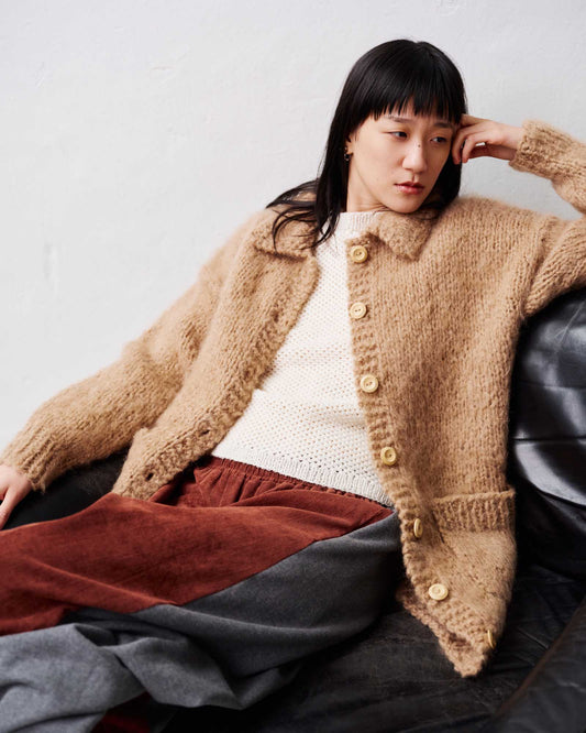 Downloadable pattern: Valot Cardigan (Novita Summer 2025)