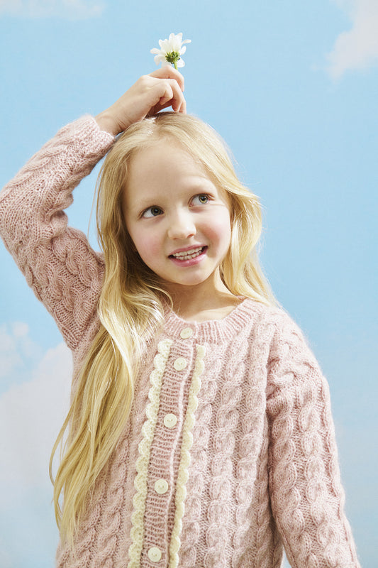 Downloadable pattern: Valpuri Cardigan (Novita Summer 2025)